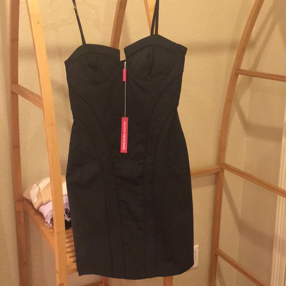 BRAND NEW Black Walter Baker Bustee Dress